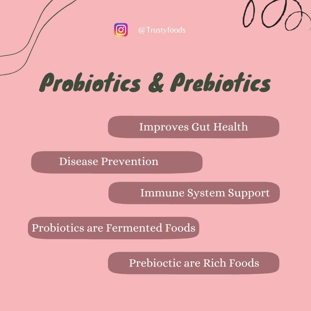 The synergising benefits of Probiotics and prebiotics